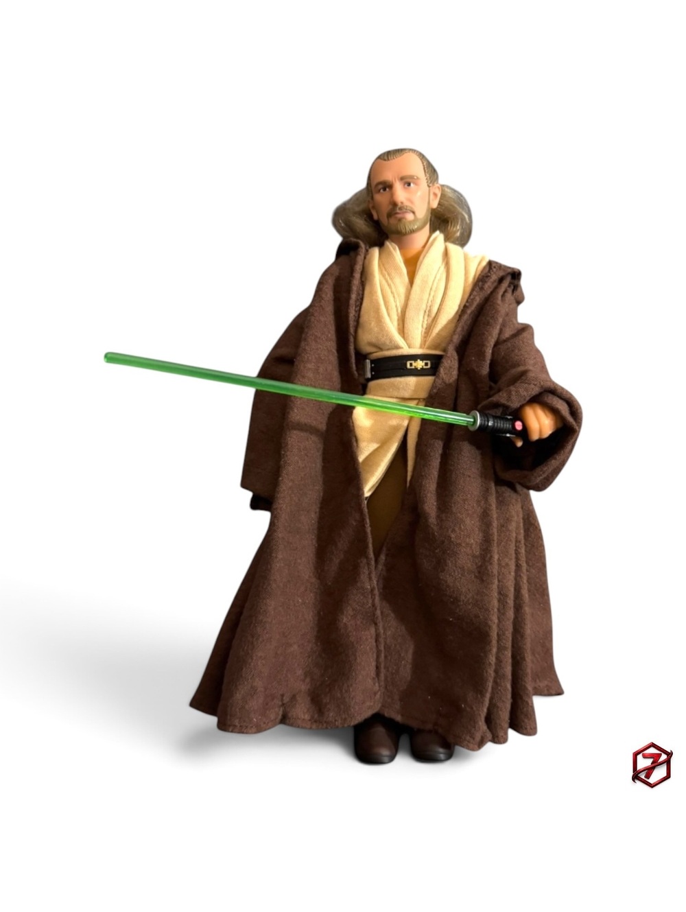 Star Wars Qui Gon Jinn 12 Inch Figure Hasbro Loose 1998